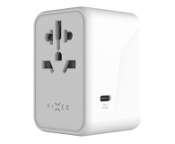 FIXED Voyager World Adapter 3xUSB-C/2xUSB GaN 65W biały FIXCT65-3C2A-WH - 1249177 - zdjęcie 2